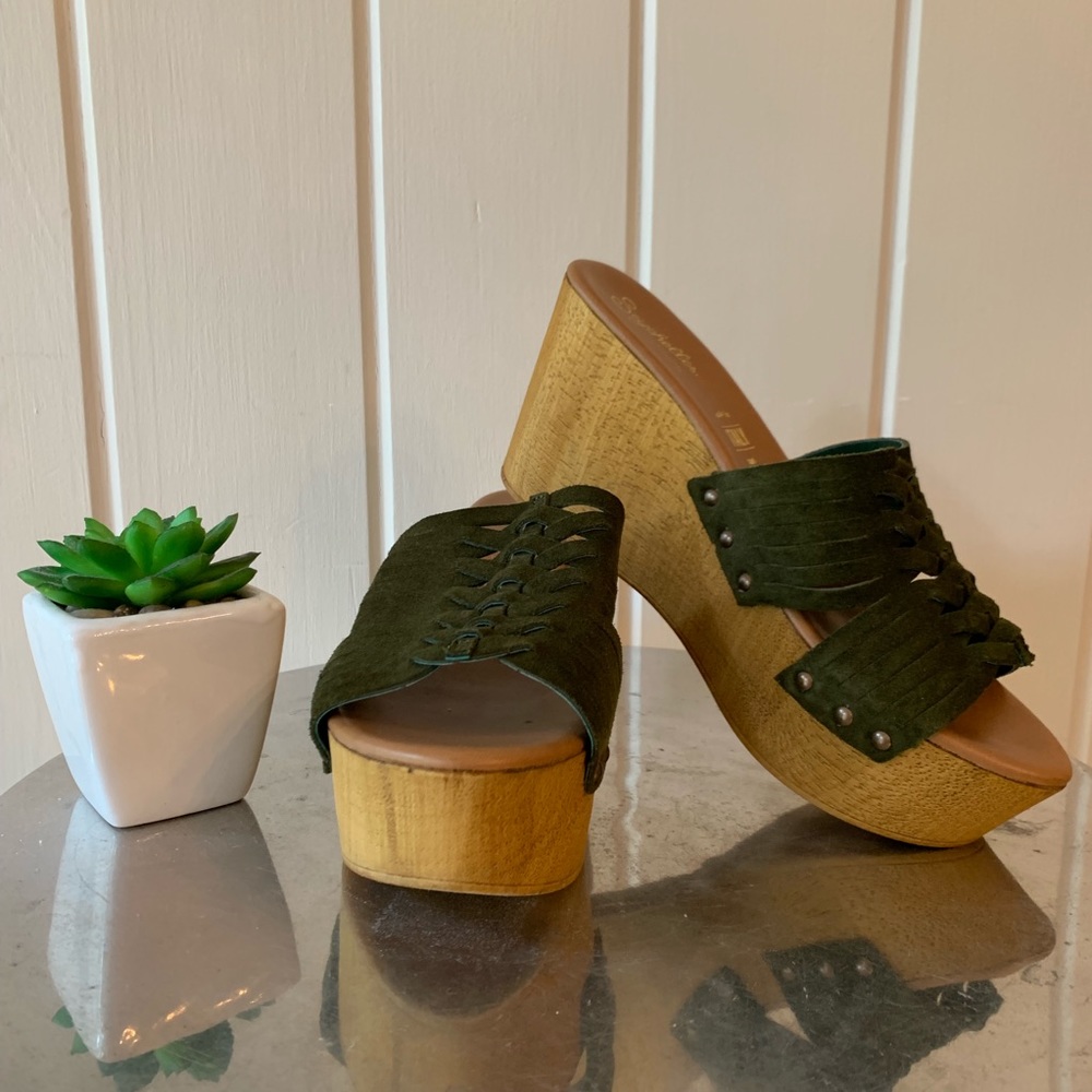 Seychelles platform wedge sandal